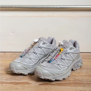 Salomon Light Gray Trail Sneakers